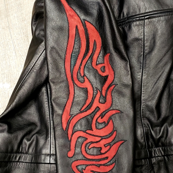 💰SOLD💰1/13/25 💥Harley-Davidson👍🏼3pc Leather Outfit/Coat Sz 8 - Picture 6 of 16